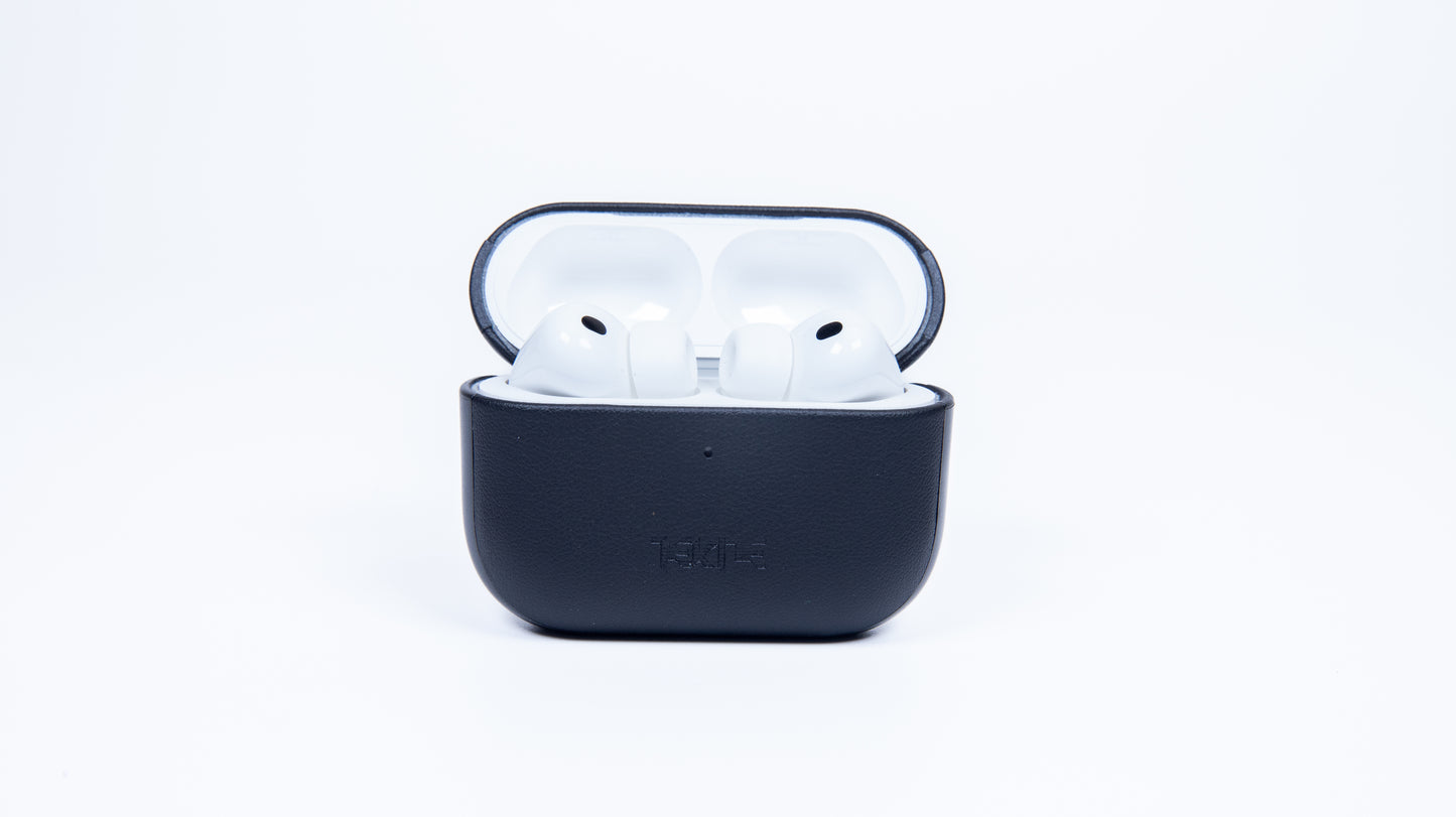 TEKNE Dual tone Vegan Leather case-Black