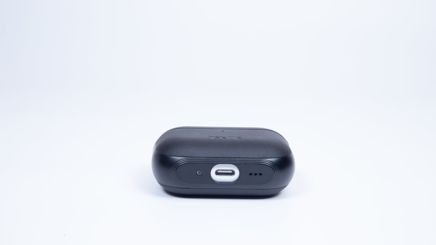 TEKNE Dual tone Vegan Leather case-Black