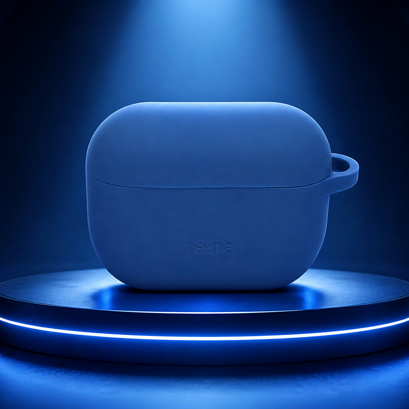 TEKNE Silicone Case for Airpods Pro3 -Blue Get best offers for TEKNE Silicone Case for Airpods Pro3 -Blue