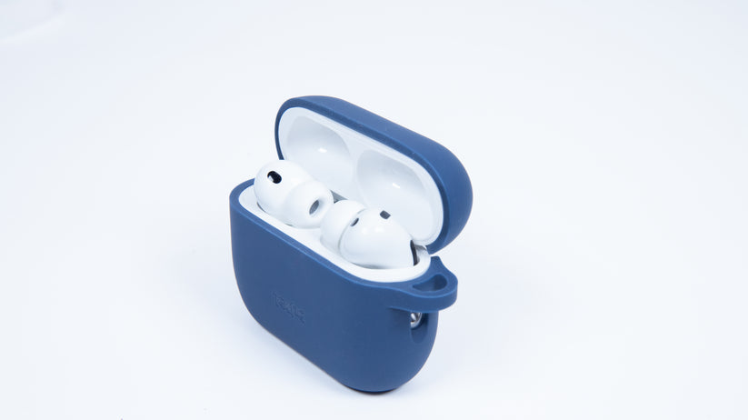 TEKNE Silicone Case for Airpods Pro3 -Blue Get best offers for TEKNE Silicone Case for Airpods Pro3 -Blue