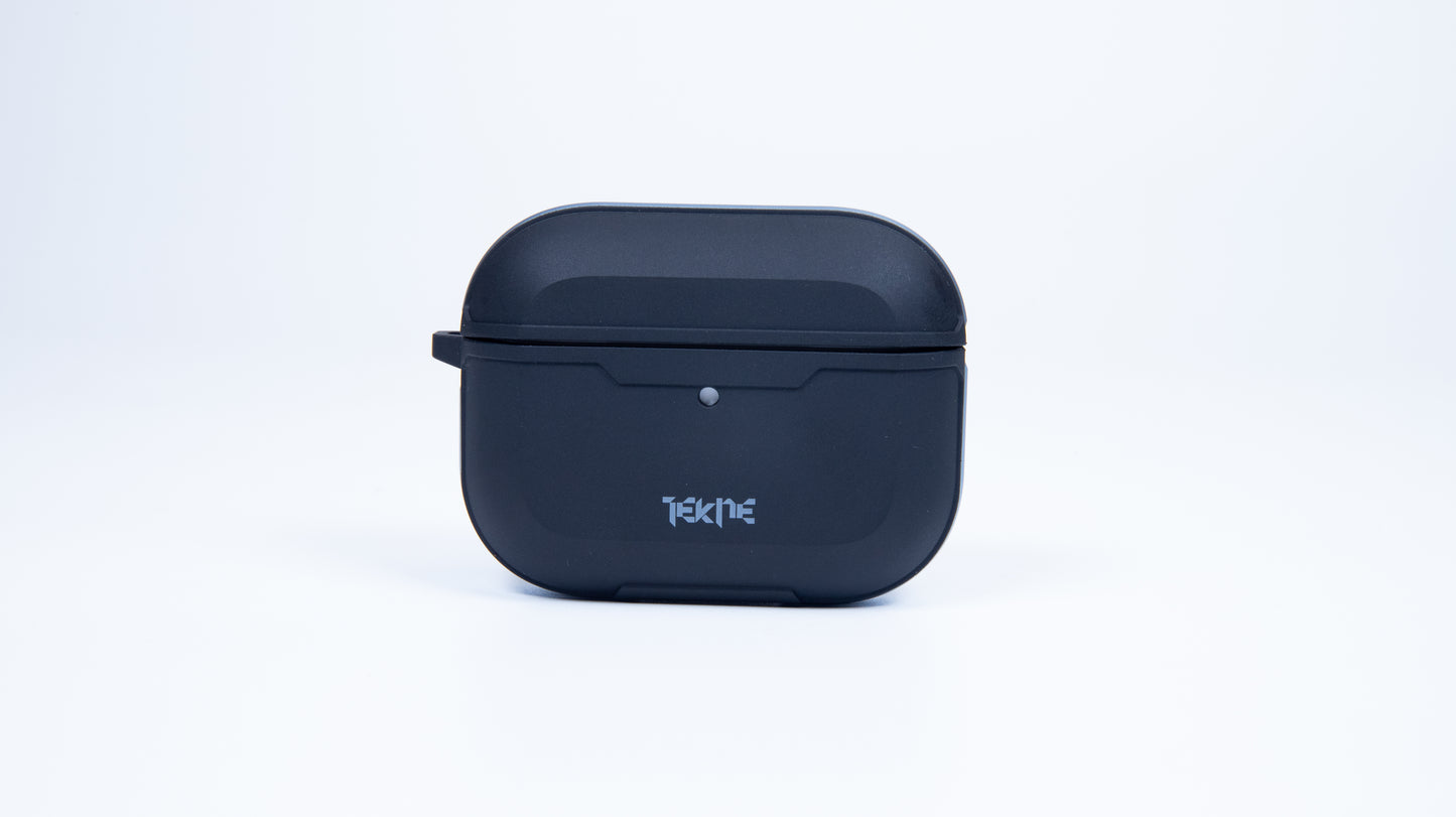 TEKNE Shockproof-Aluminium Case for Airpods Pro3-Blue Black