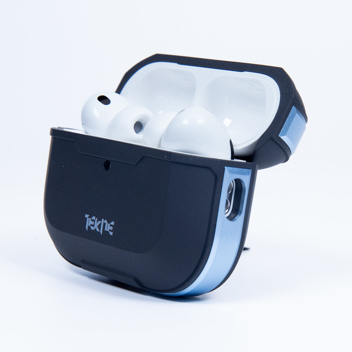 TEKNE Shockproof-Aluminium Case for Airpods Pro3-Blue Black