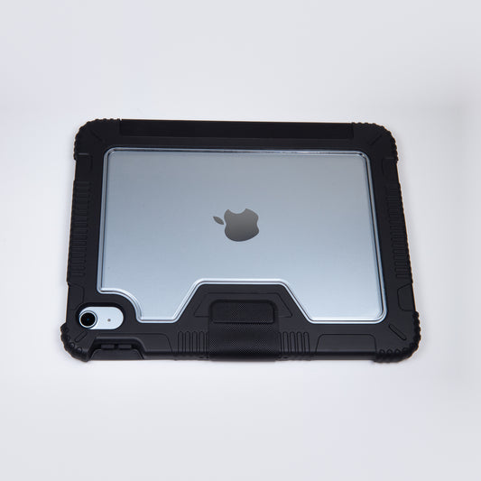 TEKNE Shockproof vegan leather case with stand function for New  iPad 11" -Black