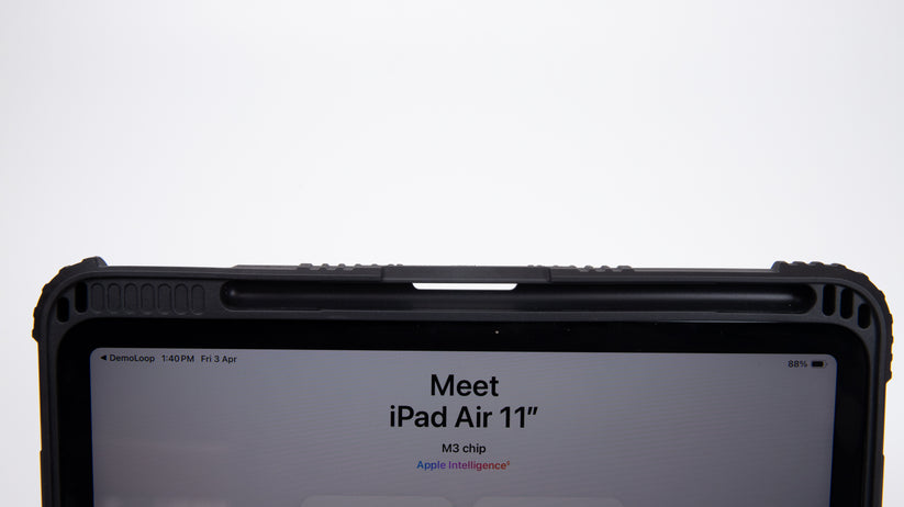 TEKNE Shockproof vegan leather case with stand function for New  iPad 11" -Black Get best offers for TEKNE Shockproof vegan leather case with stand function for New  iPad 11" -Black