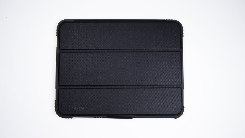 TEKNE Shockproof vegan leather case with stand function for New  iPad 11" -Black Get best offers for TEKNE Shockproof vegan leather case with stand function for New  iPad 11" -Black