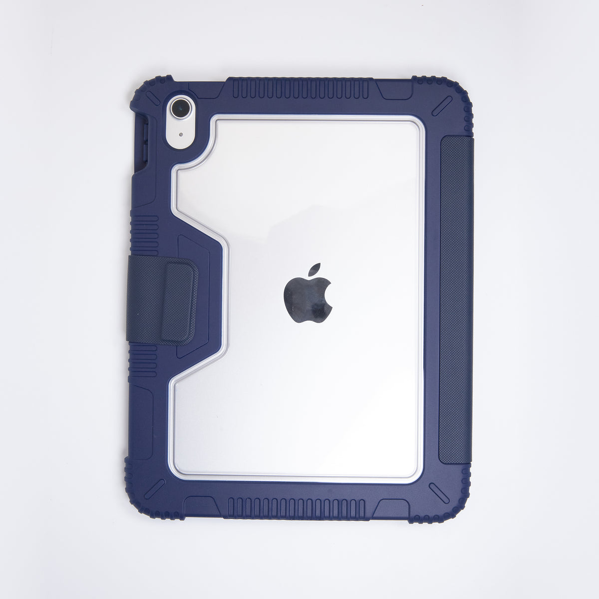 TEKNE Shockproof vegan leather case with stand function for New  iPad 11" -Blue