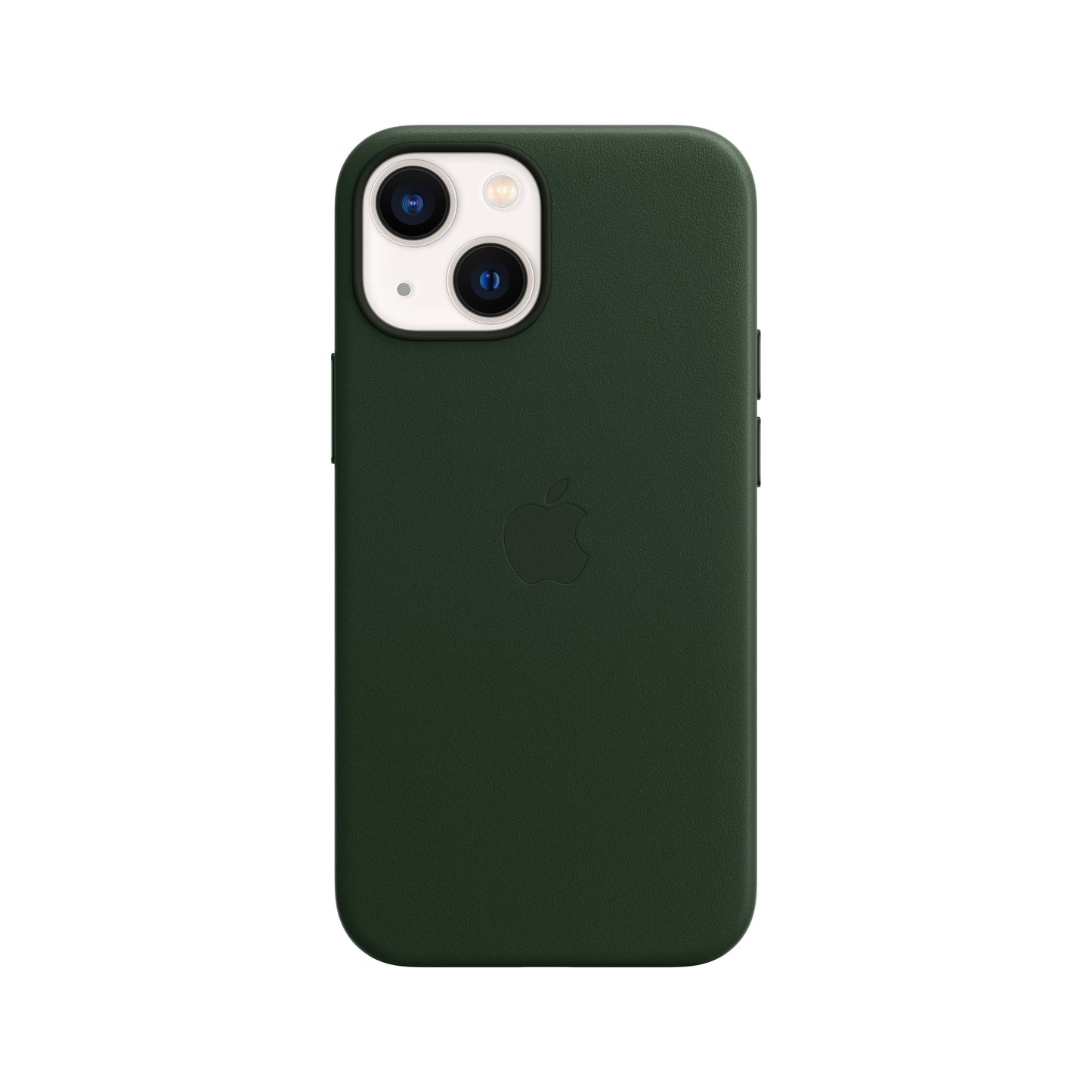 iPhone 13 mini Leather Case with MagSafe - Sequoia Green