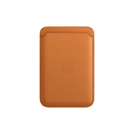 iPhone Leather Wallet with MagSafe - Golden Brown