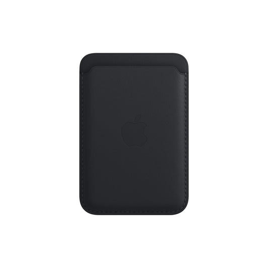 iPhone Leather Wallet with MagSafe - Midnight