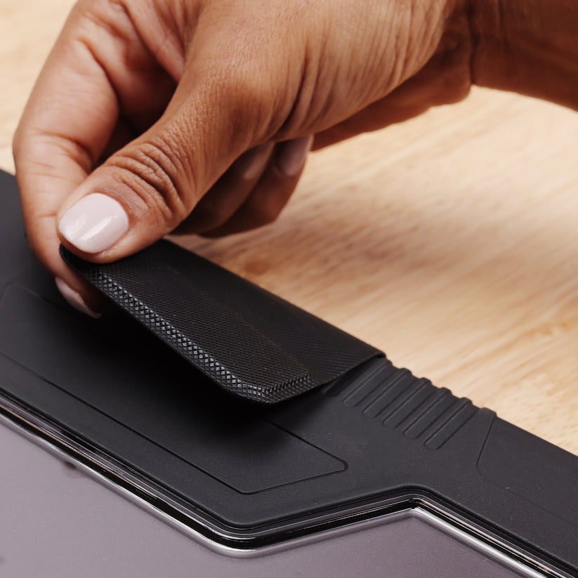 TEKNE Shockproof Vegan Leather Case for iPad Pro 11 M4 | Stand Function | Drop Protection - Black Get best offers for TEKNE Shockproof Vegan Leather Case for iPad Pro 11 M4 | Stand Function | Drop Protection - Black