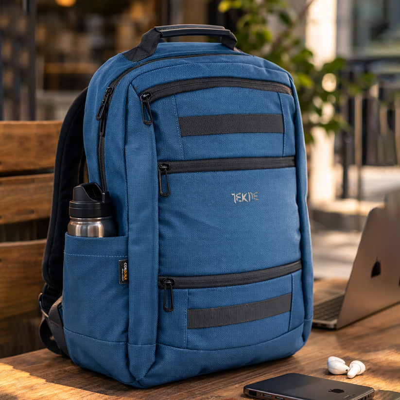 TEKNE Cordura Backpack with 30L Blue Get best offers for TEKNE Cordura Backpack with 30L Blue