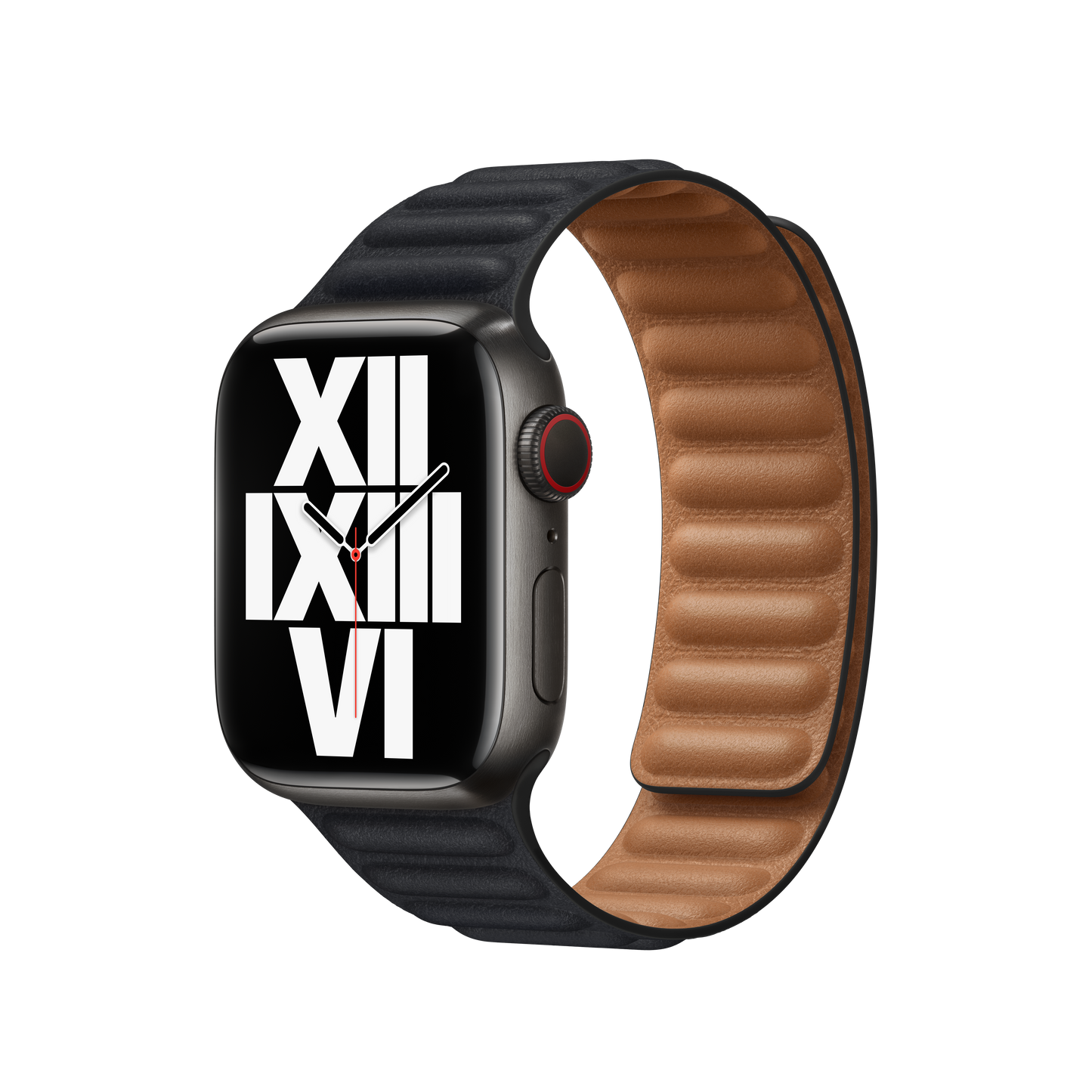 41mm Midnight Leather Link - M/L