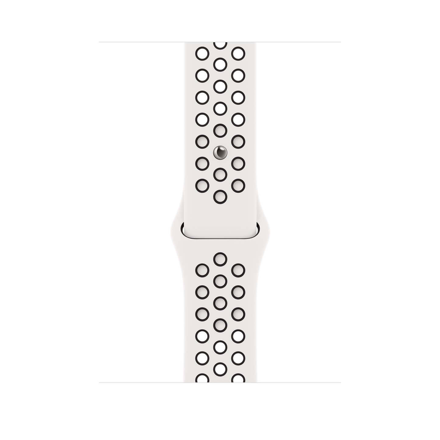 Watch Series White Nike Sport Band Pure Platinum Nike Silicone