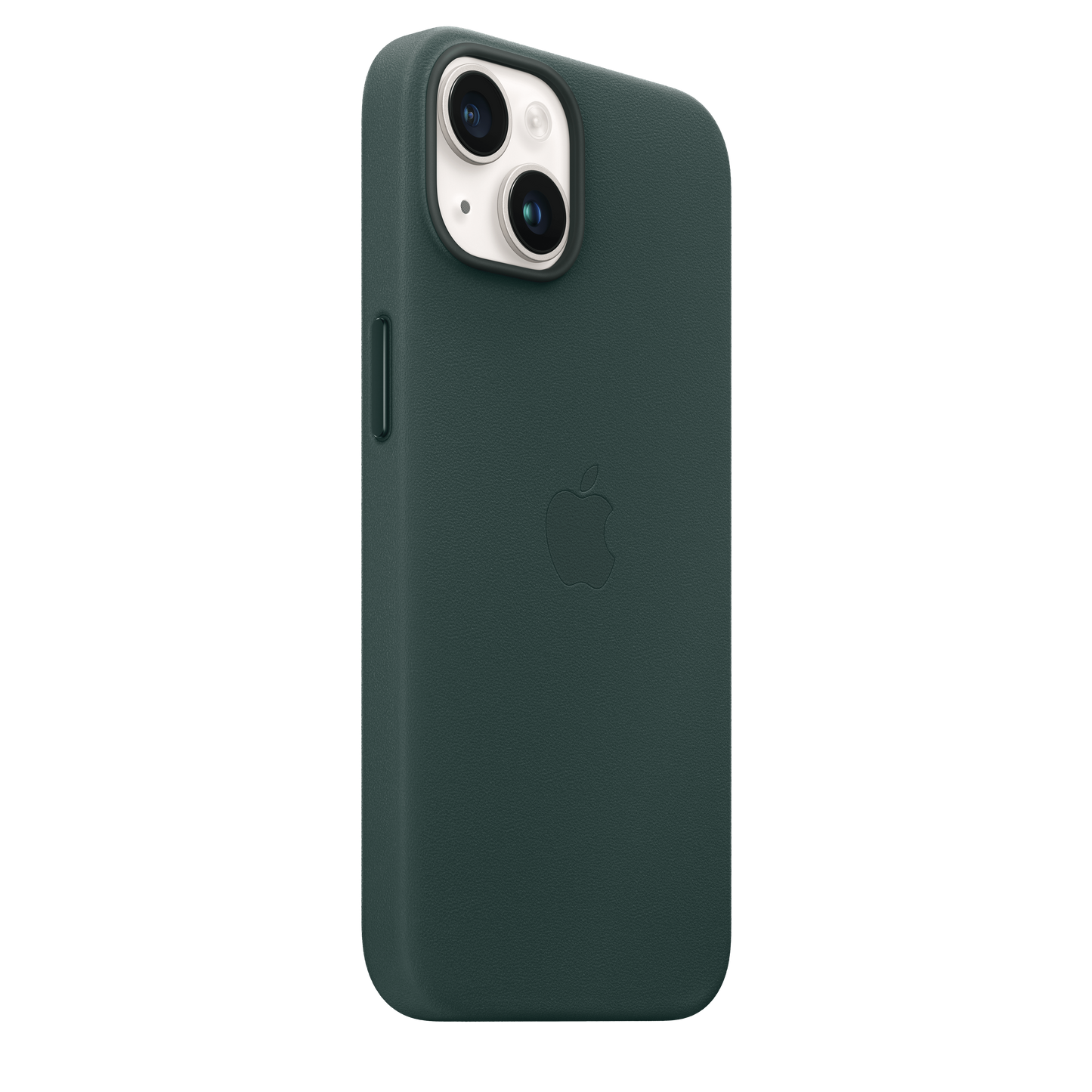 iPhone 14 Leather Case with MagSafe - Forest Green