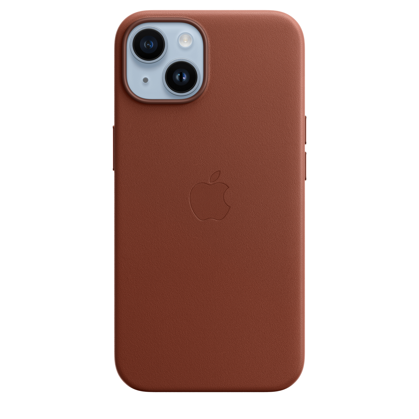 iPhone 14 Leather Case with MagSafe - Umber