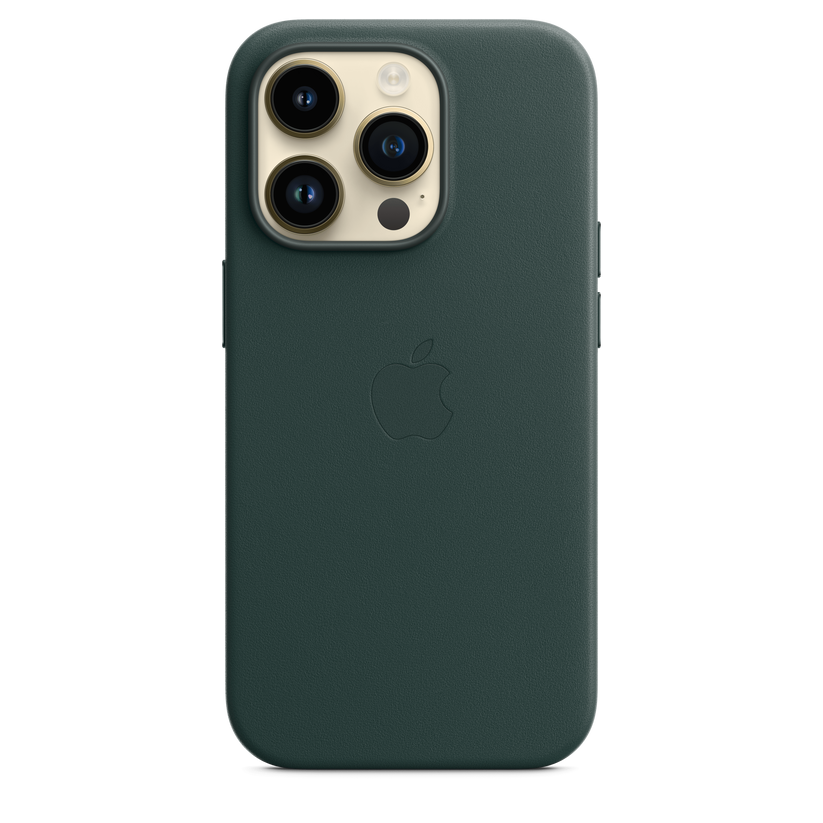 iPhone 14 Pro Leather Case with MagSafe - Forest Green Get best offers for iPhone 14 Pro Leather Case with MagSafe - Forest Green