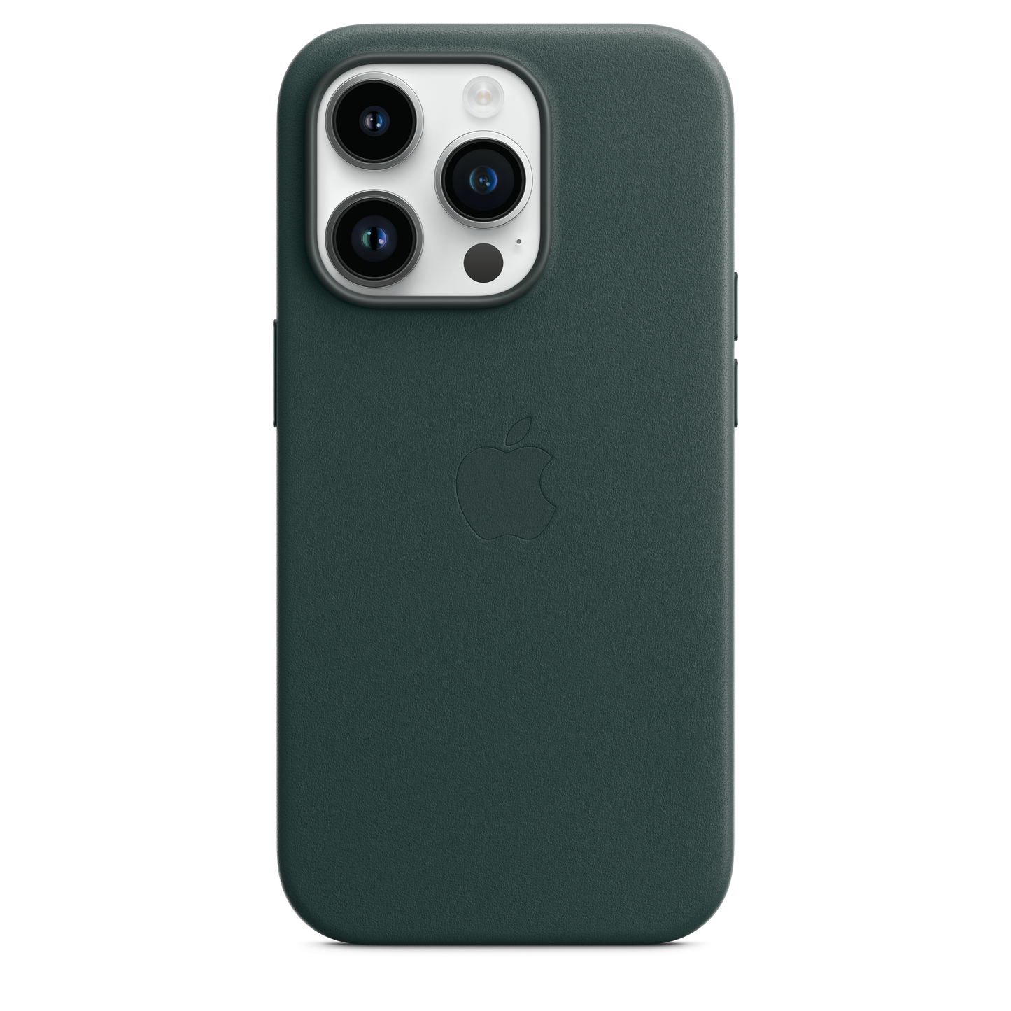 iPhone 14 Pro Leather Case with MagSafe - Forest Green