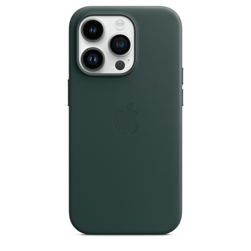 iPhone 14 Pro Leather Case with MagSafe - Forest Green Get best offers for iPhone 14 Pro Leather Case with MagSafe - Forest Green