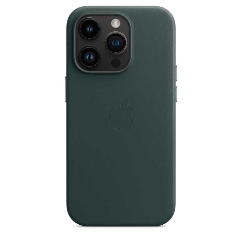 iPhone 14 Pro Leather Case with MagSafe - Forest Green Get best offers for iPhone 14 Pro Leather Case with MagSafe - Forest Green