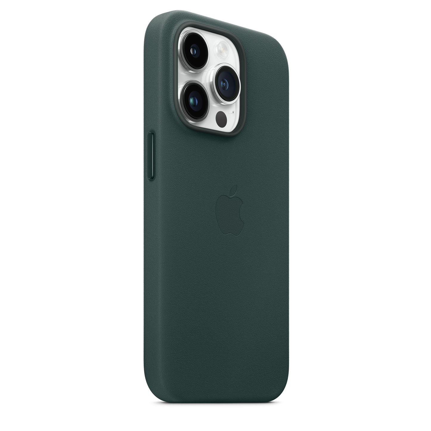 iPhone 14 Pro Leather Case with MagSafe - Forest Green