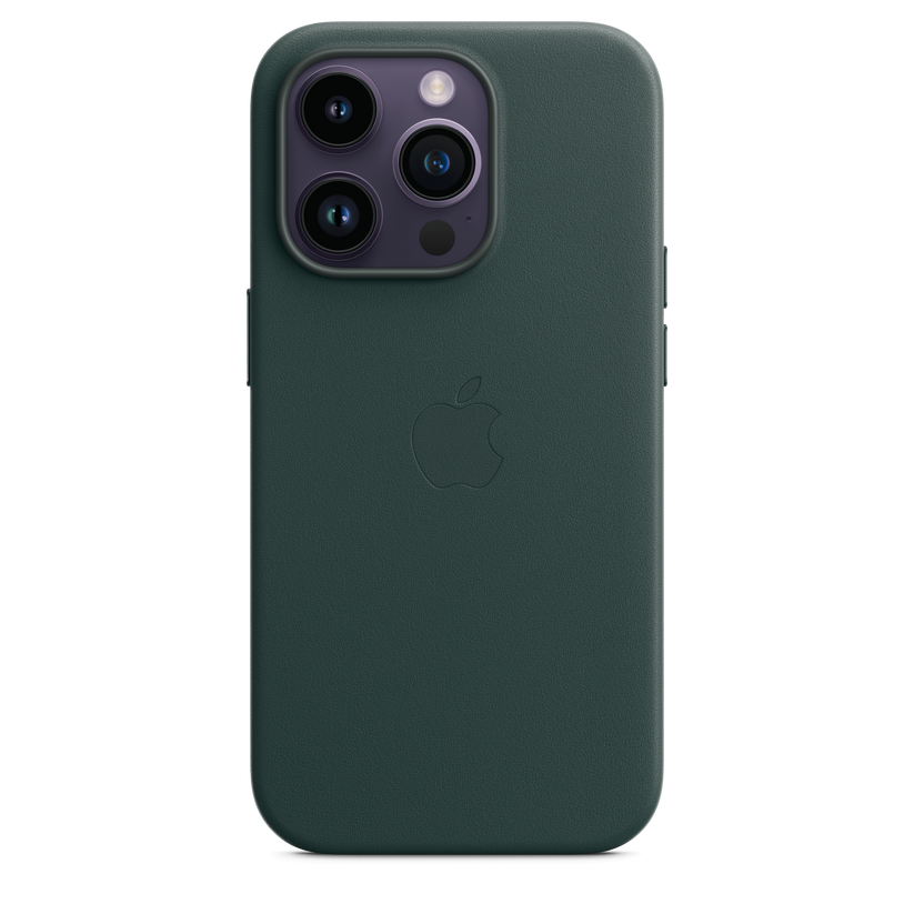 iPhone 14 Pro Leather Case with MagSafe - Forest Green Get best offers for iPhone 14 Pro Leather Case with MagSafe - Forest Green