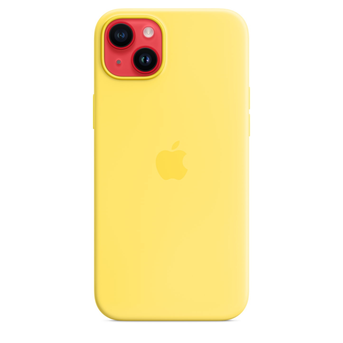 iPhone 14 Plus Silicone Case with MagSafe - Canary Yellow