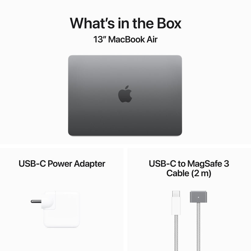 Apple 13′′ MacBook Air with M3 chip - Space Grey - This 4 You