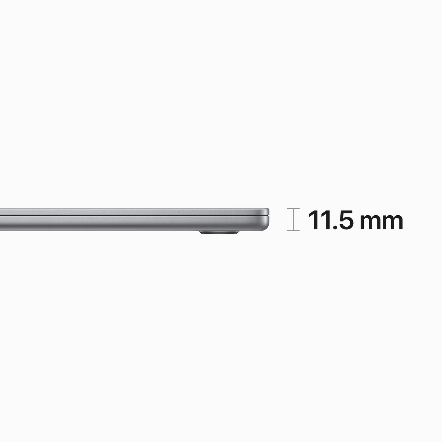 15-inch MacBook Air: Apple M2 chip with 8-core CPU and 10-core GPU, 512GB SSD - Space Grey