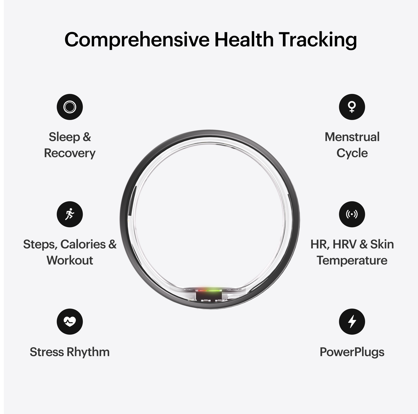 ULTRAHUMAN Ring AIR – Smart Fitness, Sleep & Activity Tracker for Men/Women (Matte Grey) 9
