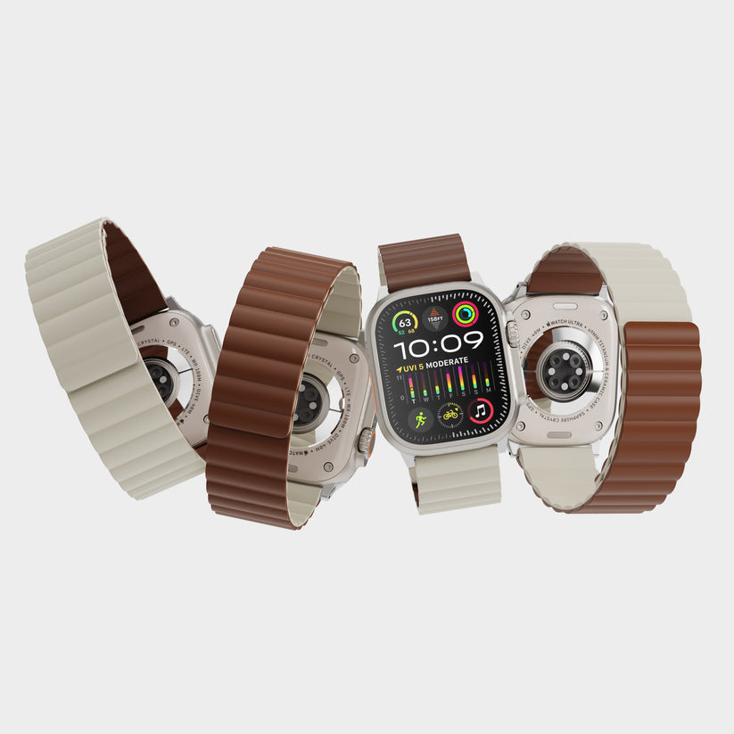 TEKNE Reversible Classic Silicone Magnetic Band | Dual-Sided, Magnetic, Waterproof Strap  Get best offers for TEKNE Reversible Classic Silicone Magnetic Band | Dual-Sided, Magnetic, Waterproof Strap 