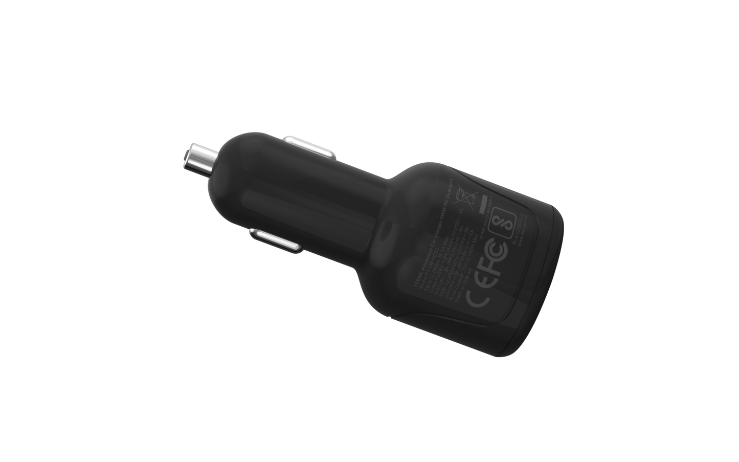 TEKNE Advanced Car charger-140W PD Dual port