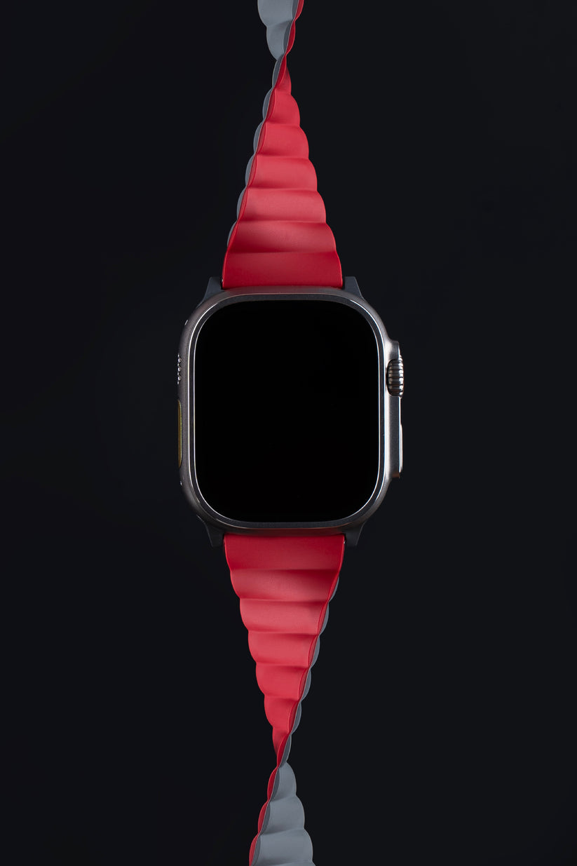 TEKNE Reversible Classic Silicone Magnetic Band | Dual-Sided, Magnetic, Waterproof Strap  Get best offers for TEKNE Reversible Classic Silicone Magnetic Band | Dual-Sided, Magnetic, Waterproof Strap 