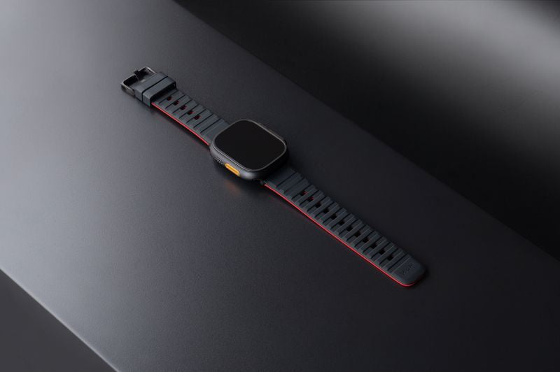 Tekne Classic Silicone Sports Band | Lightweight, Breathable, Waterproof Strap  