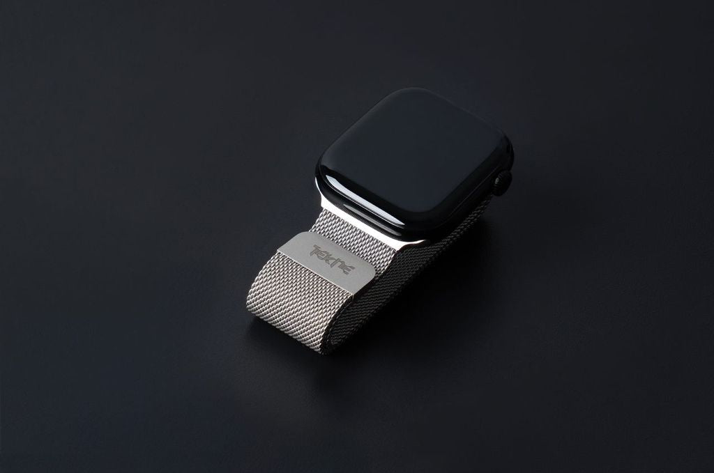Tekne Classic Milanese Band | Dual Magnet, Stainless Steel, Quick Attach Strap