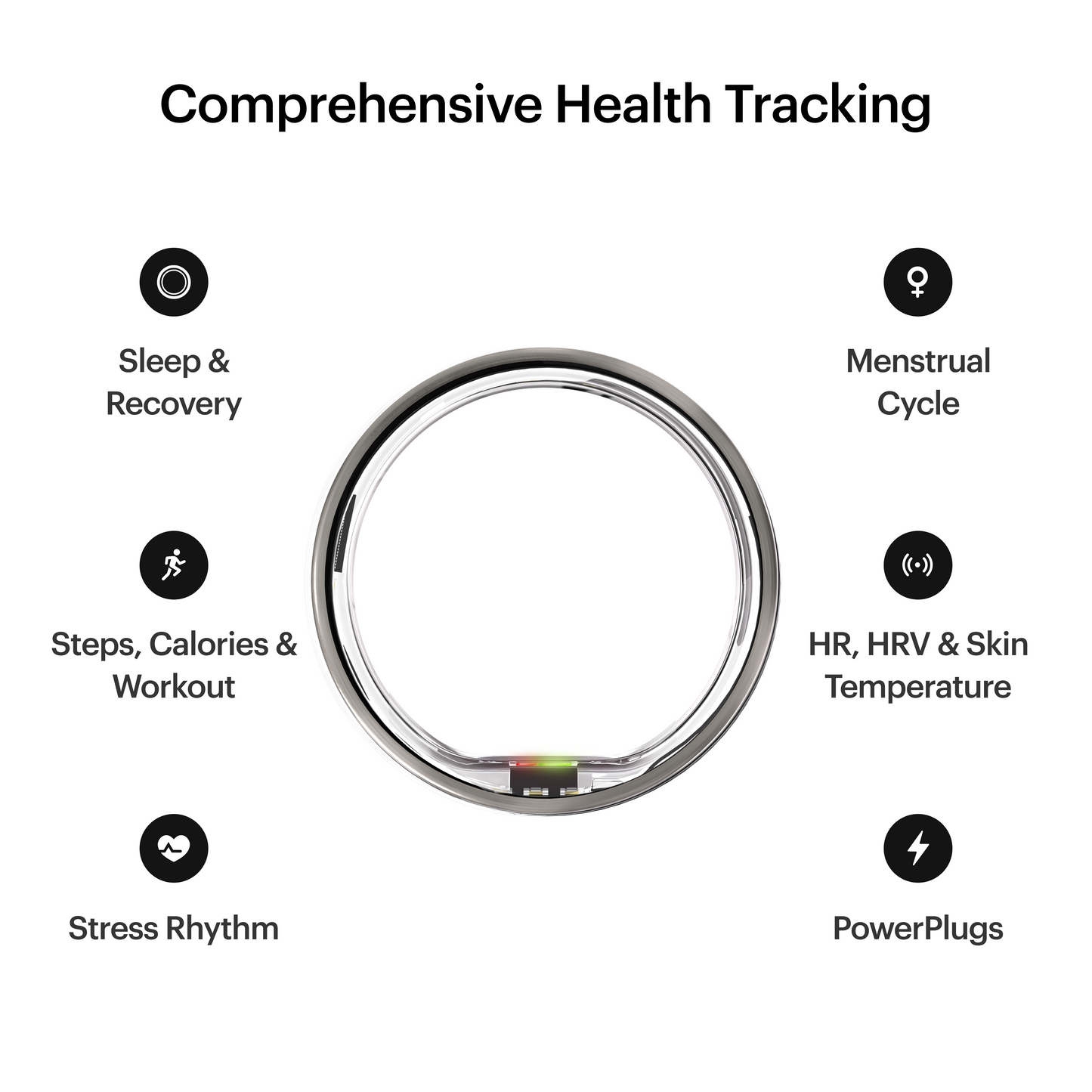 ULTRAHUMAN Ring AIR – Smart Fitness, Sleep & Activity Tracker for Men/Women (Raw Titanium) 7