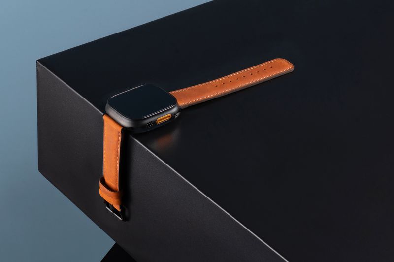 Tekne Classic Leather Band | Genuine Leather, Quick-Release, Durable Strap 