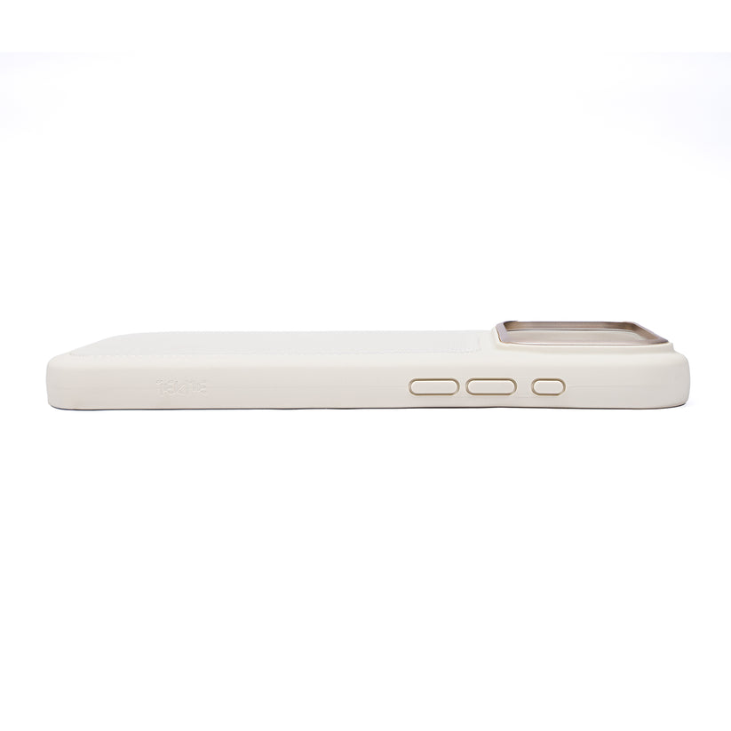 Tekne Silicone Weave case for iPhone 18 ProMax- Cream Get best offers for Tekne Silicone Weave case for iPhone 18 ProMax- Cream