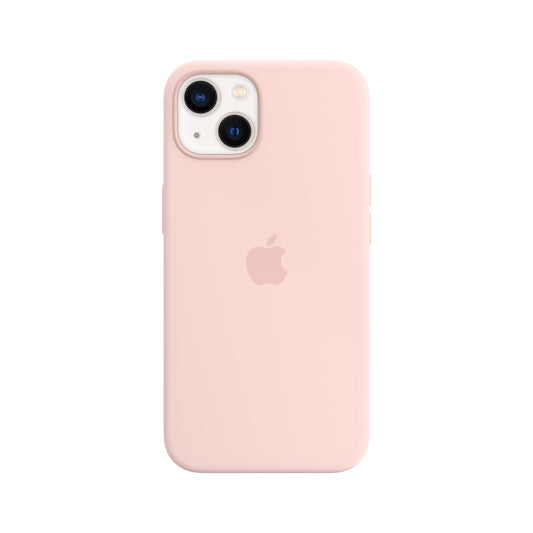 iPhone 13 Silicone Case with MagSafe ‚Äì Chalk Pink