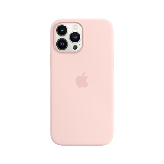 iPhone 13 Pro Max Silicone Case with MagSafe – Chalk Pink