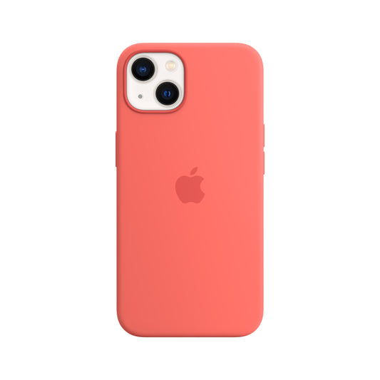 iPhone 13 Silicone Case with MagSafe – Pink Pomelo