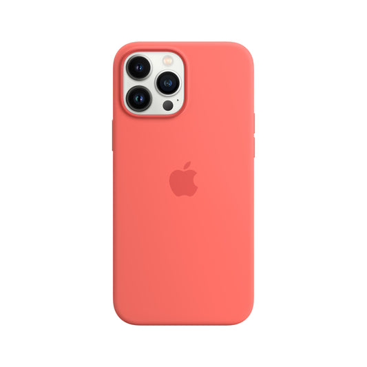 iPhone 13 Pro Max Silicone Case with MagSafe ‚Äì Pink Pomelo