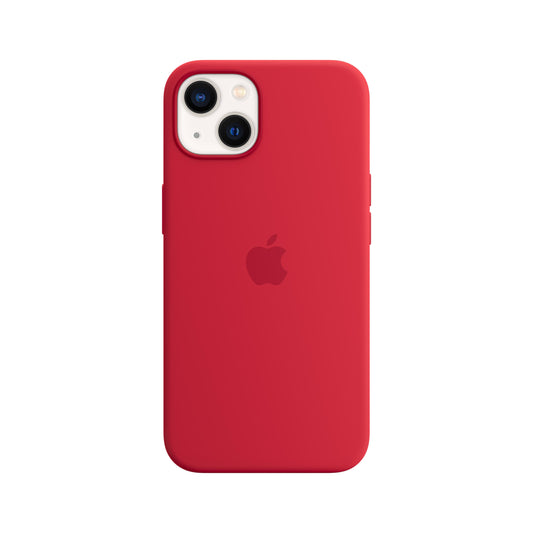 iPhone 13 Silicone Case with MagSafe – (PRODUCT)RED