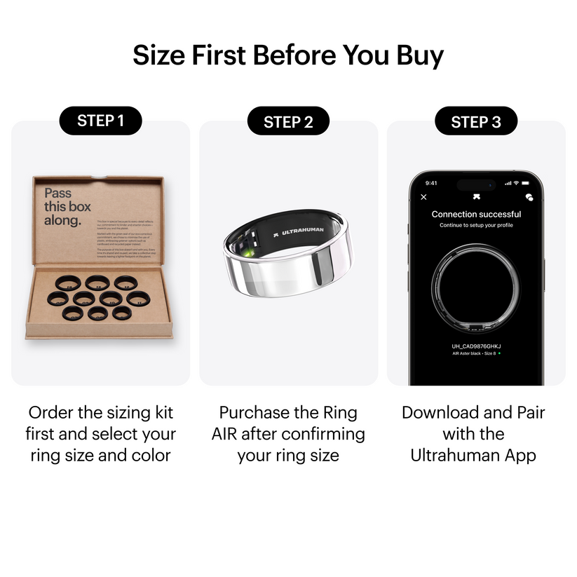 ULTRAHUMAN Ring AIR – Smart Fitness, Sleep & Activity Tracker for Men/Women (Space Silver) 10 Get best offers for ULTRAHUMAN Ring AIR – Smart Fitness, Sleep & Activity Tracker for Men/Women (Space Silver) 10