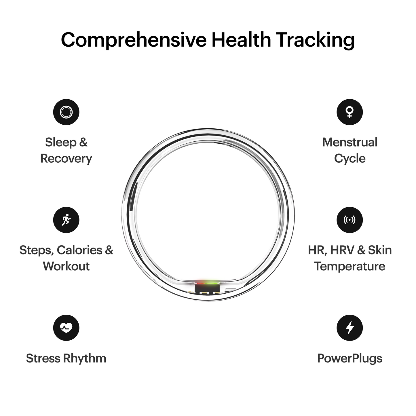 ULTRAHUMAN Ring AIR – Smart Fitness, Sleep & Activity Tracker for Men/Women (Space Silver) 5