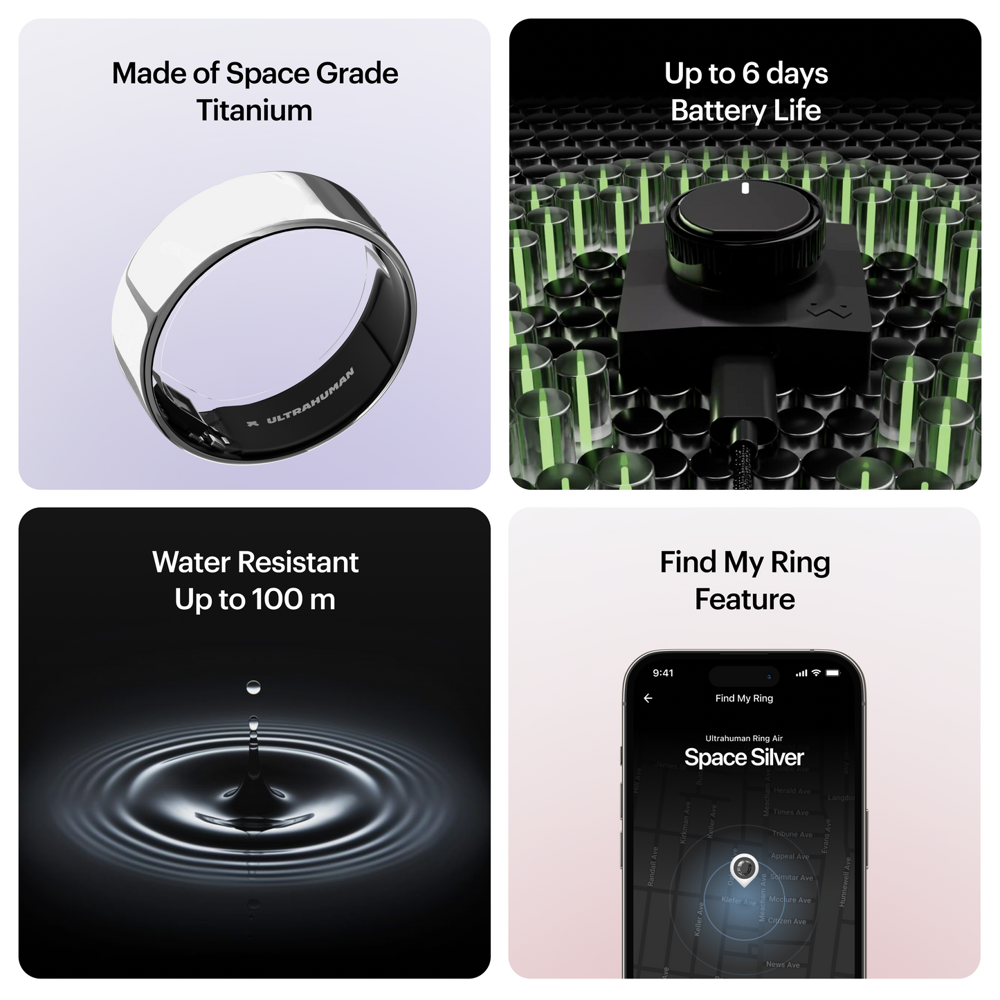 ULTRAHUMAN Ring AIR – Smart Fitness, Sleep & Activity Tracker for Men/Women (Space Silver) 14