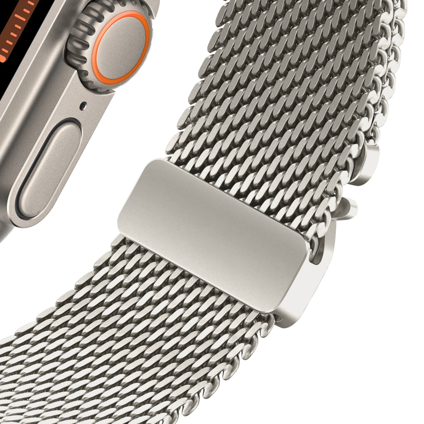 TEKNE Milanese Adventure Band | Slim, Breathable, Secure Magnetic Strap 