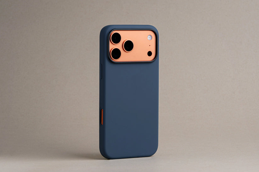 TEKNE Silicone Case Compatible with MagSafe for iPhone 17 Pro Max- Blue Get best offers for TEKNE Silicone Case Compatible with MagSafe for iPhone 17 Pro Max- Blue