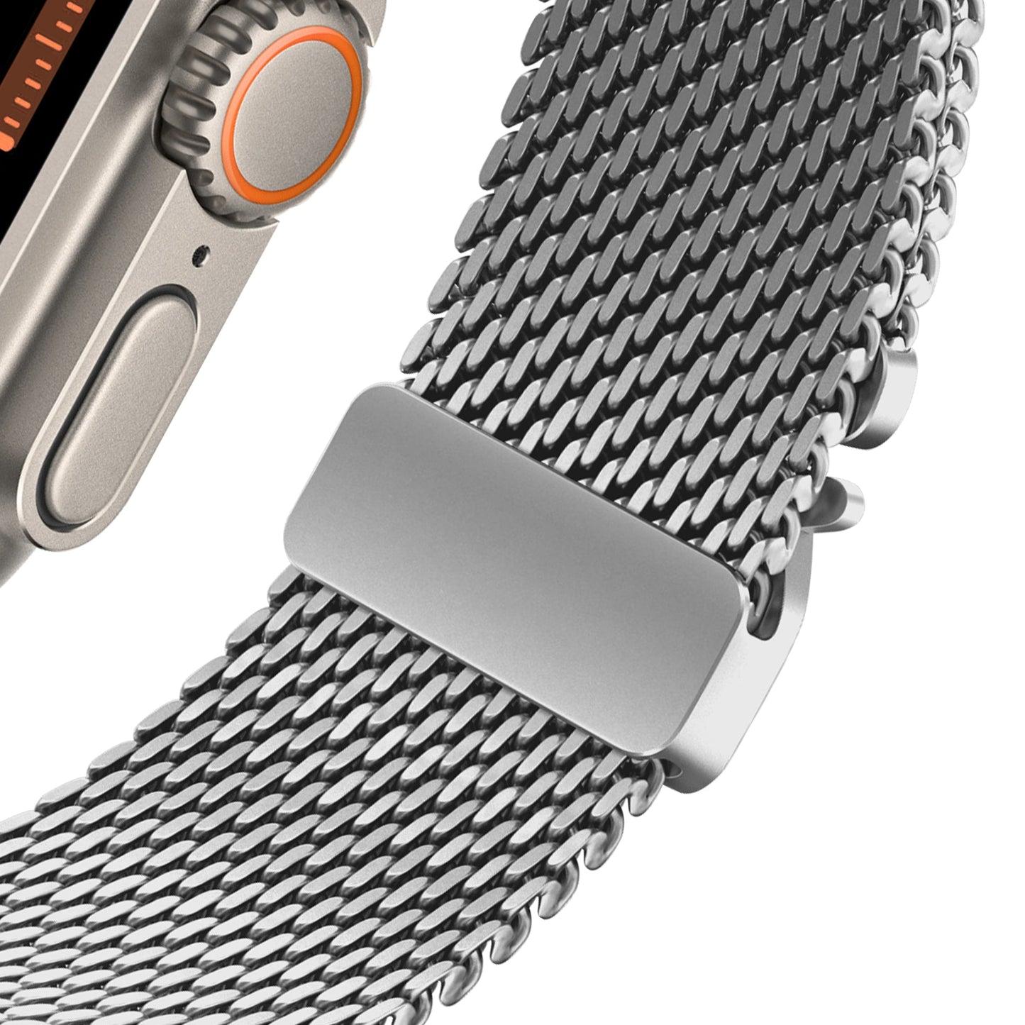 TEKNE Milanese Adventure Band | Slim, Breathable, Secure Magnetic Strap 