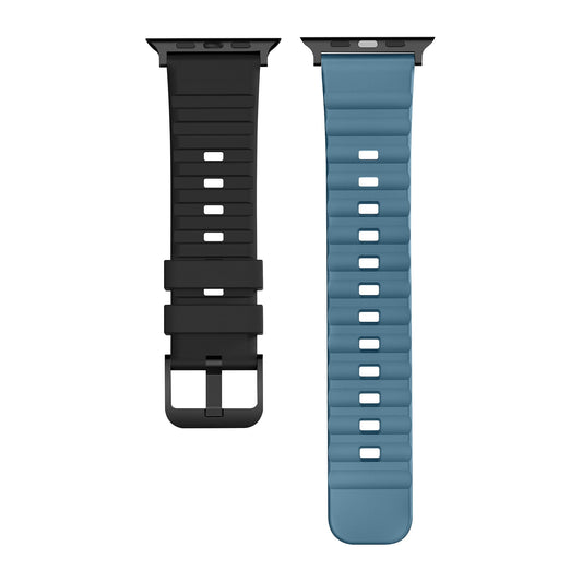 TEKNE Classic Silicone Sports Band | Lightweight, Breathable, Waterproof Strap  