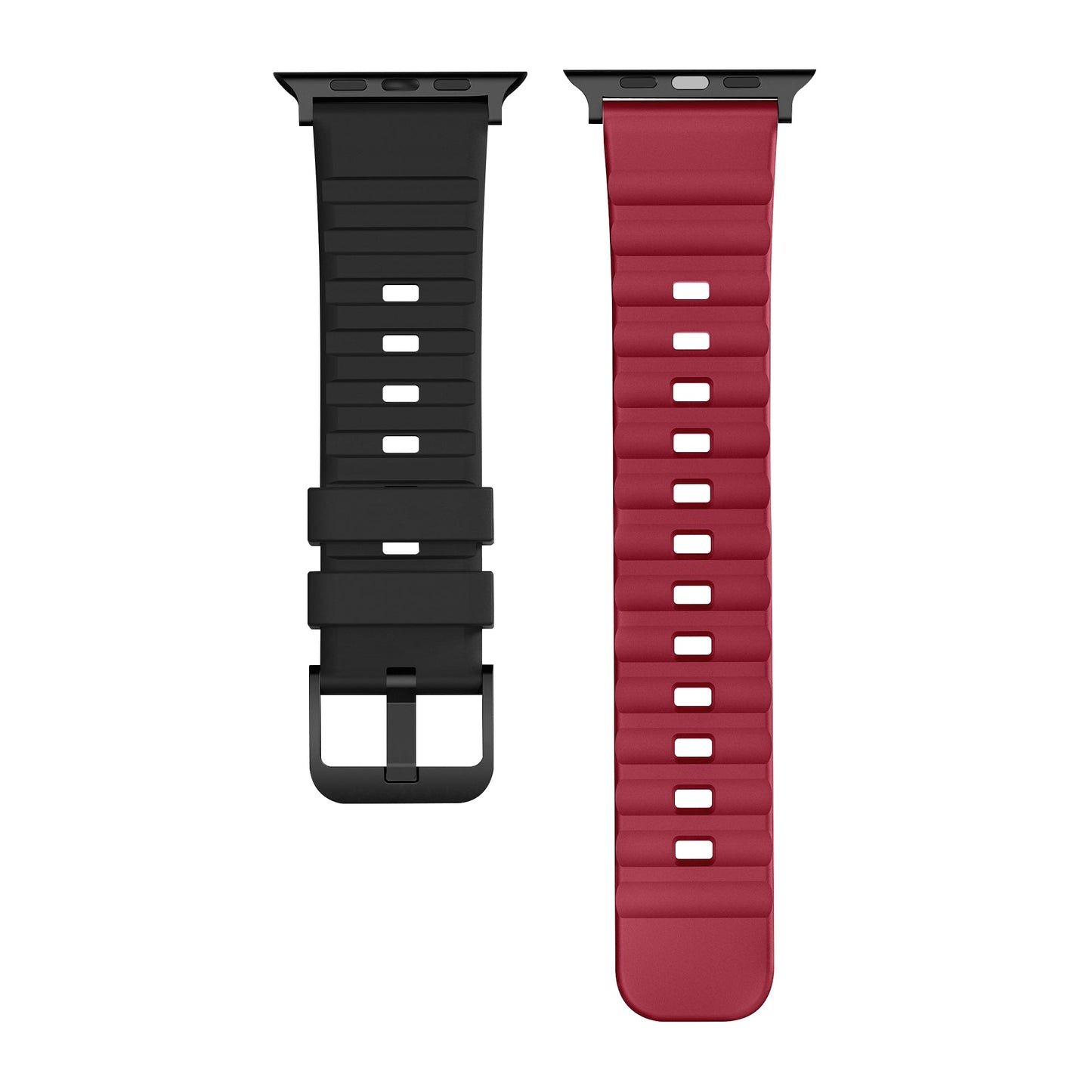 TEKNE Classic Silicone Sports Band | Lightweight, Breathable, Waterproof Strap  